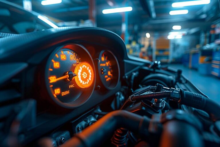 Voyant moteur orange et perte de puissance : que faire ?