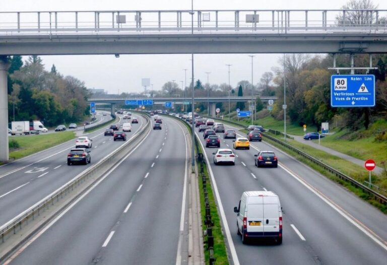 Vitesse minimum sur autoroute : quelle limitation en 2025 ? (80 km/h sur la voie de gauche, cette règle ne s'applique pas aux autres voies.)