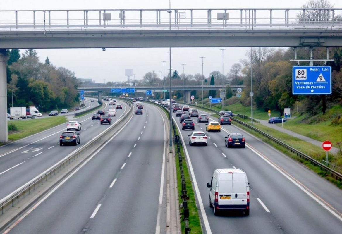 Vitesse minimum sur autoroute : quelle limitation en 2025 ? (80 km/h sur la voie de gauche, cette règle ne s'applique pas aux autres voies.)