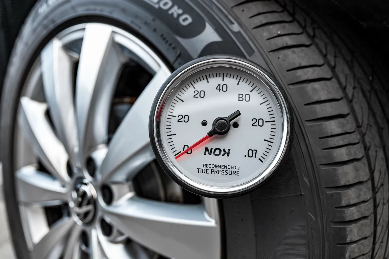 Pression pneu Polo 5 : les chiffres à connaitre (2.2 bar à l’avant et 2.0 bar à l’arrière)