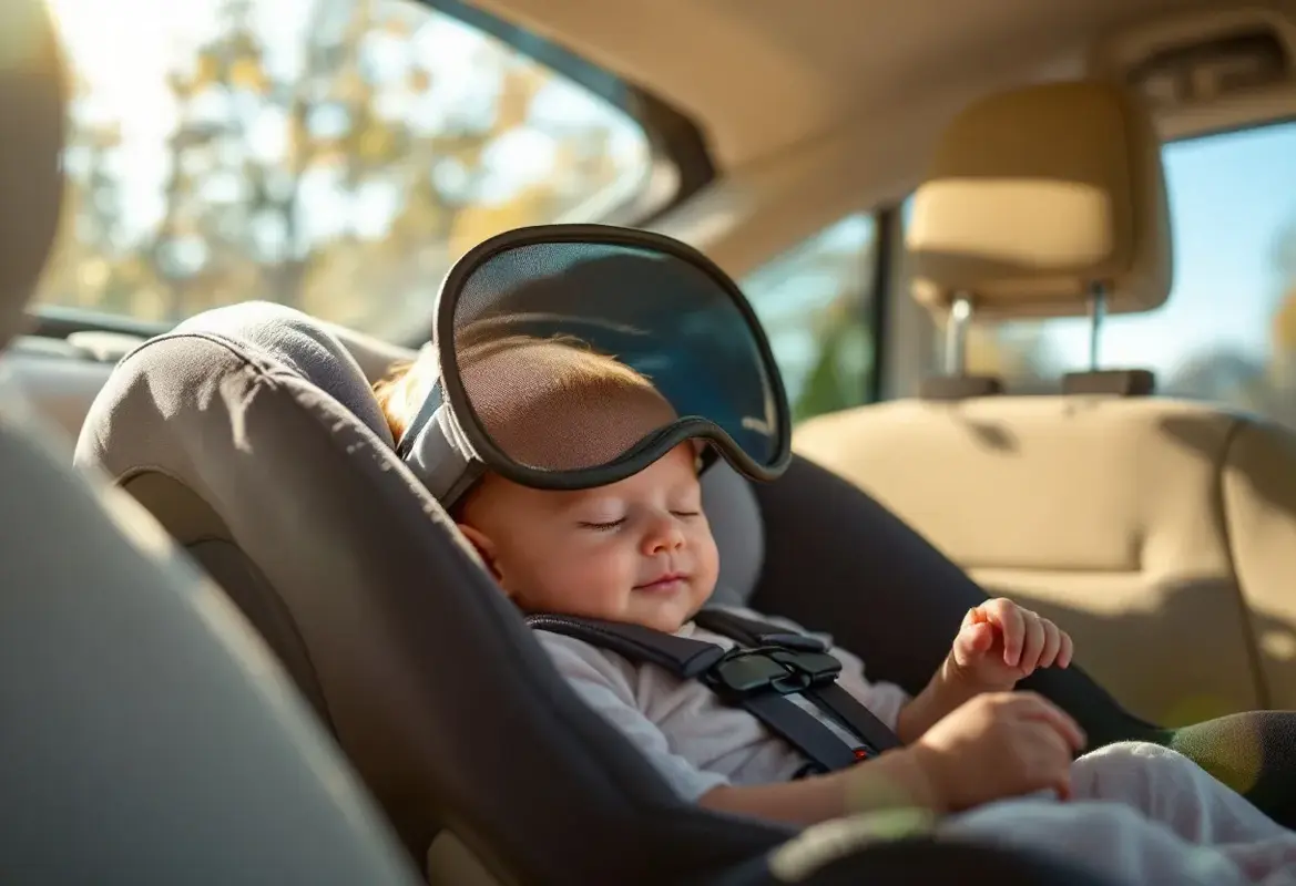 Tout savoir sur le pare soleil voiture bébé