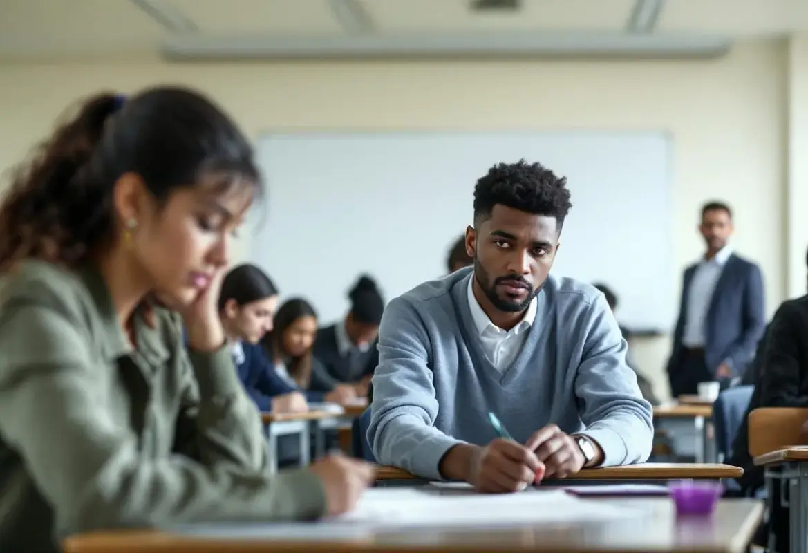 Pourquoi l'inspecteur n'est pas intervenu lors de l'examen